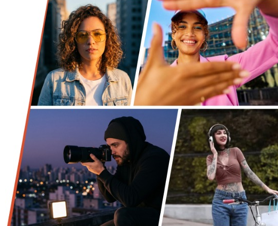 Creator collage